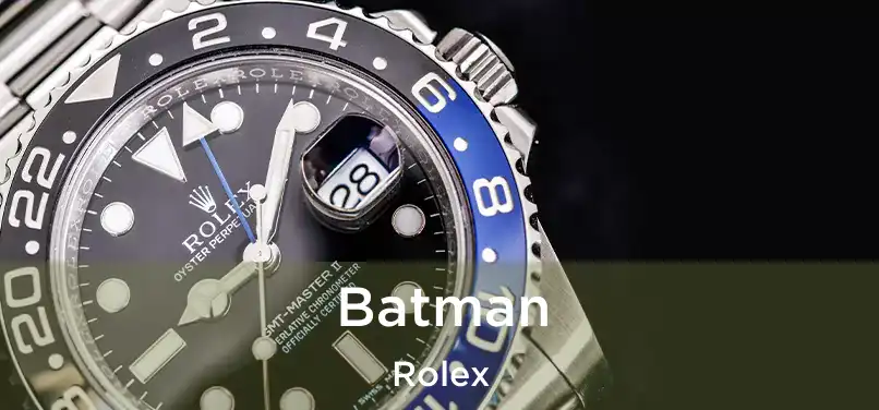  Batman Rolex